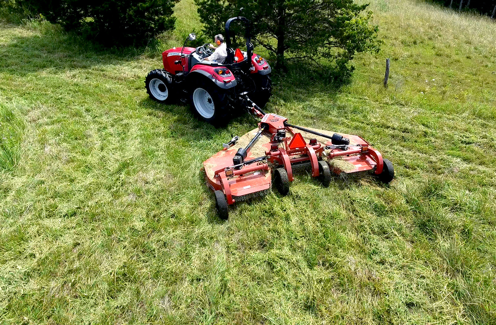 Rhino TS12 Stealth Flex-Wing Rotary Cutter