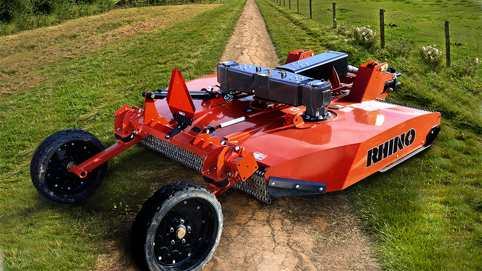 Rhino TR308' TR 300 Series Multi-Spindle Rotary Cutters